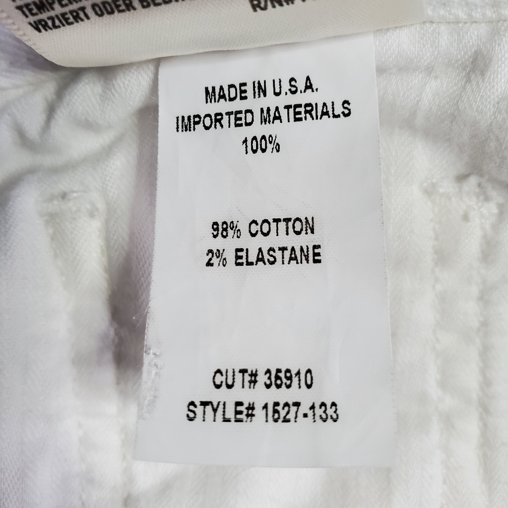 Citizens of Humanity Arielle midrise slim white jeans 29 - Picture 10 of 16